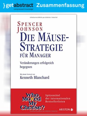 cover image of Die Mäuse-Strategie für Manager (Zusammenfassung)